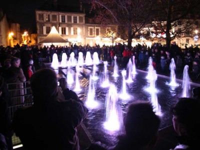 auxerre quais yonne fontaine fountain diluvial