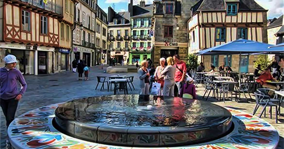 Quimper Place Terre-au-Duc (29)