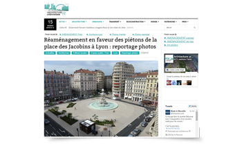 Articcle Presse fountain fontaine