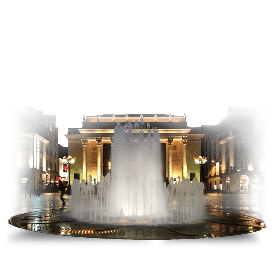 Nantes Place Graslin Fontaine Fountain water feature design