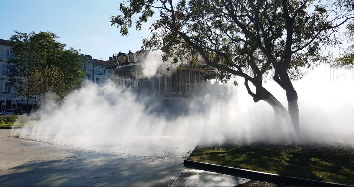 Diluvial La Rochelle Square Valin Fontaine Brume