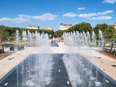 Béziers Jean Jaurès fontaine