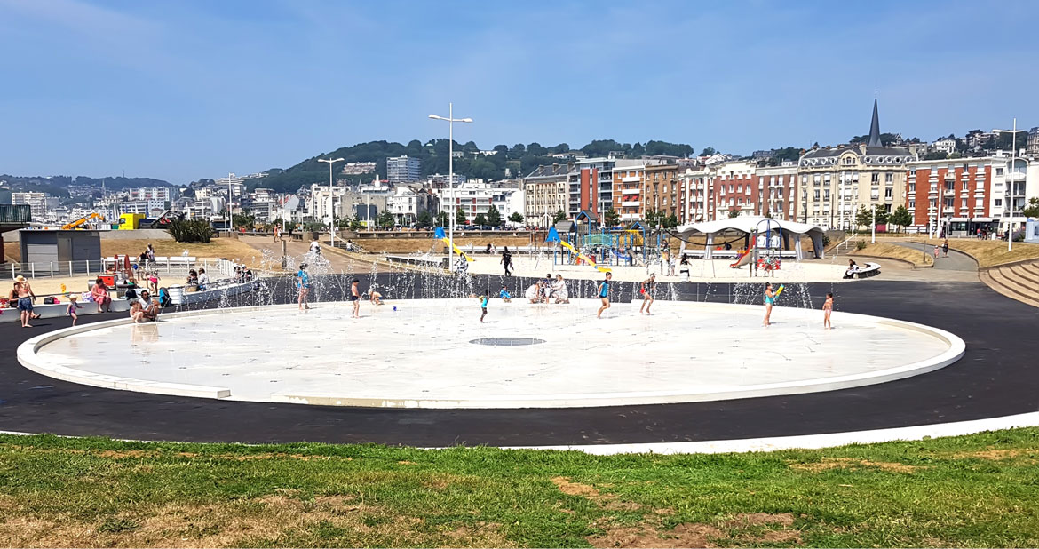 Le Havre Pataugeoire du front de mer (76)