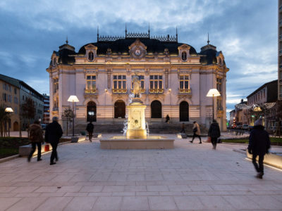 fontaine de la Vigne Mâcon place Genèves