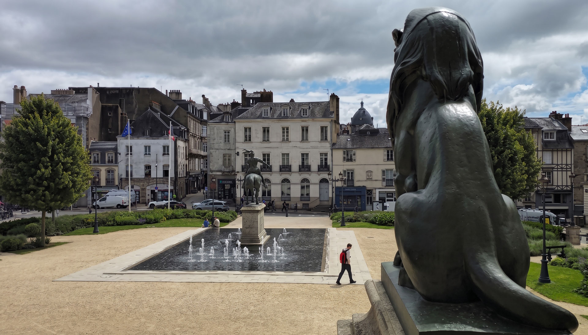 Place Maurice-Marchais Miroir d’eau VANNES (56)