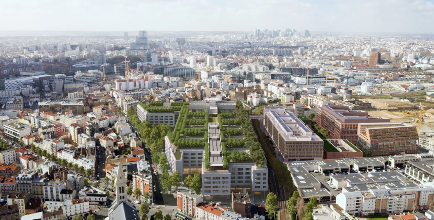 Hôpital universitaire Saint-Ouen Grand Paris-Nord, arrosage des espaces paysagers SAINT-OUEN-SUR-SEINE (93)