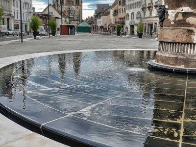 moulins allier fontaine miroir ornementale fountain diluvial
